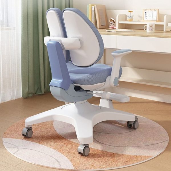 "Adjustable Height Children's Chair With Arms & Lockable Casters, Upholstered Chair(s)"