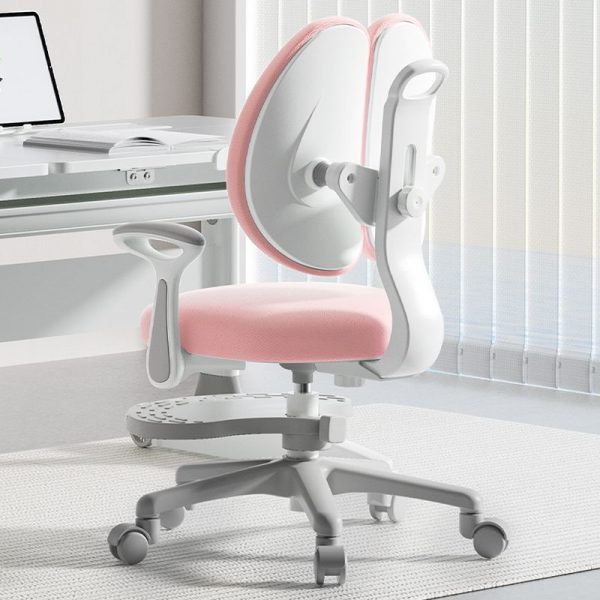 "Adjustable Height Upholstered Chair(s), Children's Chair With Arms & Lockable Casters"